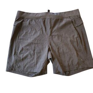 Kyodan‎ Shorts Performance Gym Gray/Black Pockets Athletic Mens Size XL EUC